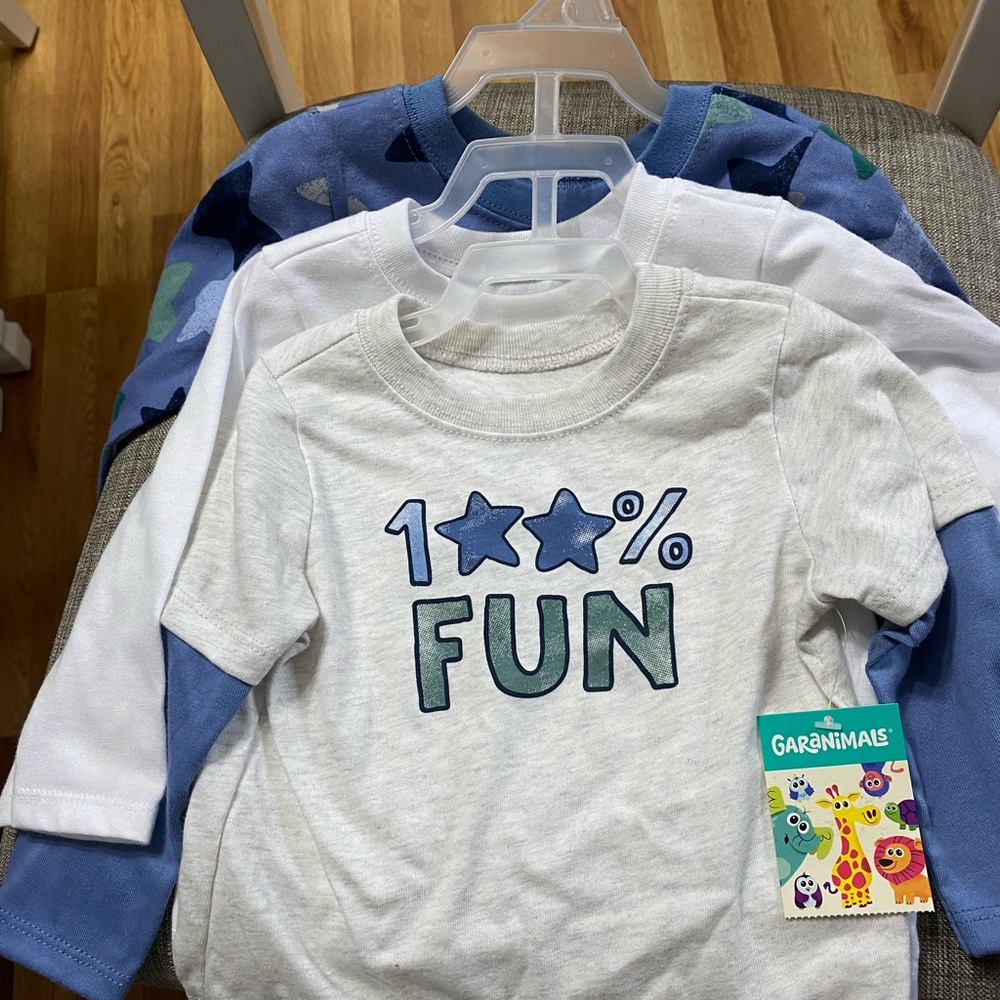 Long sleeve little boys shirts - Picture 6 of 8